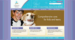 Desktop Screenshot of childrensclinics.org